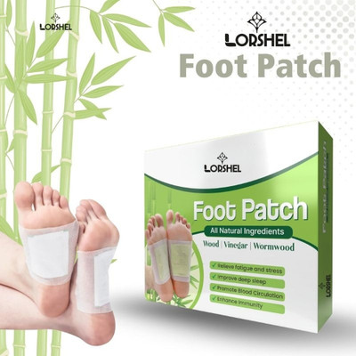 LORSHEL Cleansing Toxin Remover Foot Pads for Detoxification and Cleansing Benefits(100 g)
