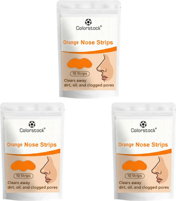 Colorstock Nose Strips for Blackhead Removal | Deep Clean Formula for Blackheads 30 Pcs(30 g)