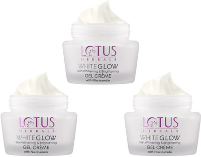 LOTUS HERBALS WHITEGLOW Skin Whitening & Brightening Gel Creme SPF 25 / PA ++++(120 g)