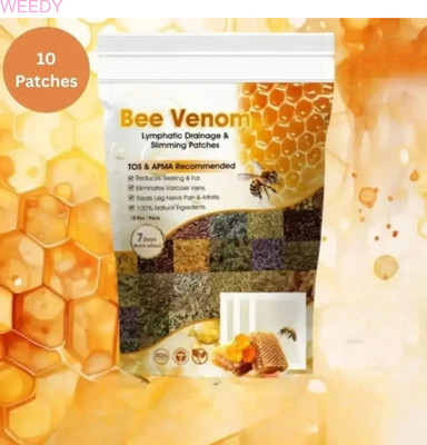 WEEDY Bee Venom Foot Patch for Lymphatic Reset(50 g)