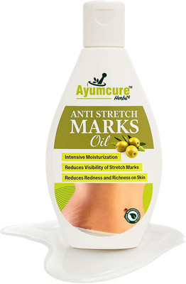 Ayumcure Stretch Mark Removal & Prevention Oil for women | Improves Skin Texture & Tone(100 ml)