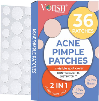 VOIISH Acne Pimple Patch For Face Minimises Acne and breakouts (Pack of 36)(20 g)