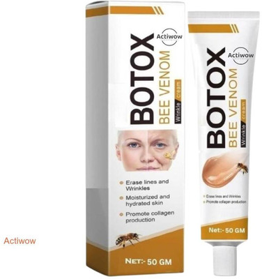 ACTIWOW Bee Venom Botox: Natural Anti-Wrinkle Solution for Younger Skin(50 g)
