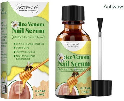 ACTIWOW Bee Venom Nail Serum Deep Gloss Lock(20 ml)