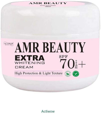 ACTIWOW AMR BEAUTY Extra Whitening Cream with Bright Boost Technology(50 g)