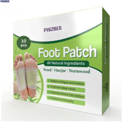 PHIZLLER Detox Foot Patches Botanical Detoxify Detox Foot Patches Wellness for Energy Boost(100 g)