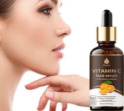 6Drops Vitamin C Serum - Brightening, Anti-Aging Skin Repair Skin Clearing Serum(30 g)