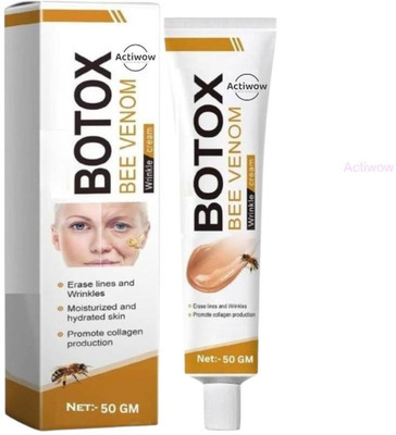 ACTIWOW Bee Venom Botox Cream: Boost Skin Elasticity and Smoothness(50 g)