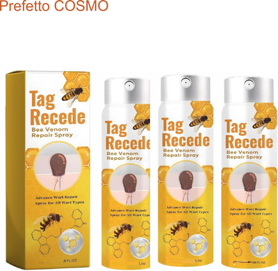 Prefetto COSMO Tag Recede Triple TagAway Spray – Wart Cleanser Set(300 ml)