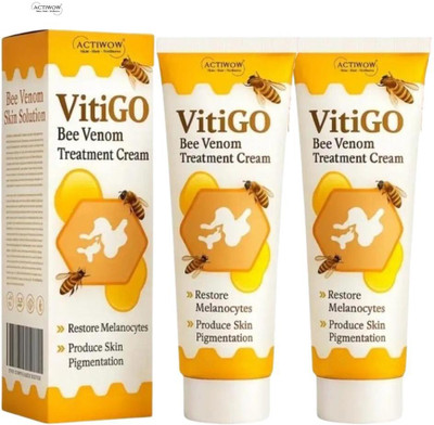 ACTIWOW Vitigo Bee Venom Cream for Sensitive Skin Comfort 2 Pcs QA(200 g)