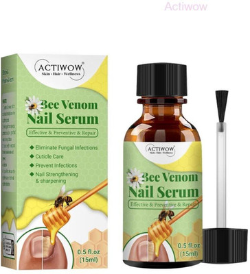 ACTIWOW Bee Venom Nail Serum Toxin-Free Serum(20 ml)