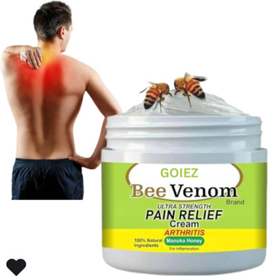 GOIEZ Bee Venom Pain Cream Joint Relief With Natural Herbal Extracts (100 Gm)(100 g)
