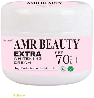 ACTIWOW AMR BEAUTY Extra Whitening Cream with Anti-Spot and Glow Formula(50 g)