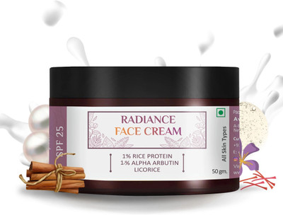 Avira Essential Radiance Cream For Pigmentation, Brightening & Wrinkles With Saffron & Licorice(50 g)