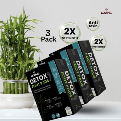 LORSHEL Heal sutra detox foot pads purify skin and soothe tired muscles(30 g)
