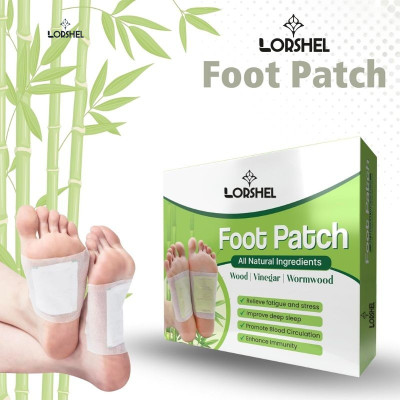 LORSHEL Cleansing Toxin Remover Foot Pads for Detoxification and Improved Health Benefits detox foot patch(100 g)