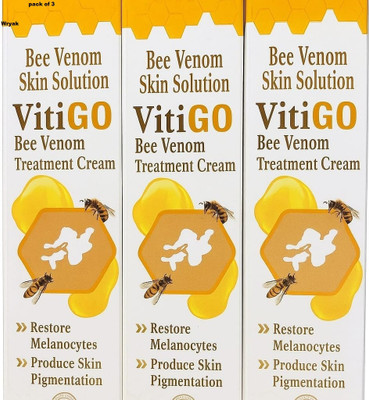 wryak Been Venom Treatment Cream All-in-One Treatment for Radiant Healthy Skin Pack of 3 20gm x 3(60 g)