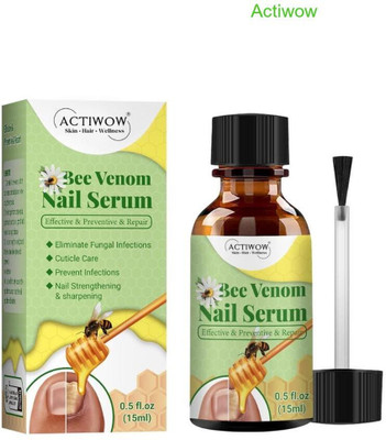 ACTIWOW Bee Venom Nail Serum Soft Repair Formula(20 ml)