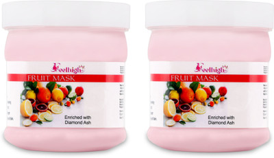 feelhigh Mixfruit Mask enriched with orange peel-pack2 -kin(500 ml)