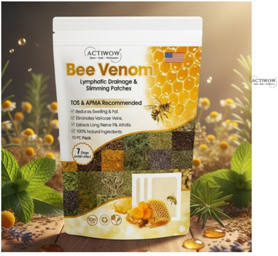 ACTIWOW Bee Venom Foot Patches Balance Body Functions Naturally SKT(100 g)