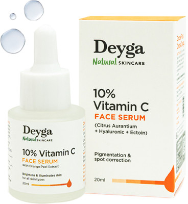 Deyga Vitamin C Serum For Youthful & Glowing Skin | Stable & Effective |Targets Dark spots, Dullness & Pigmentation | Highly Stable | Beginner Friendly(20 ml)