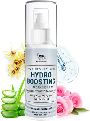 TNW - The Natural Wash Hyaluronic Acid Hydro Boosting Toner-Serum | Aloe & Witch Hazel(100 ml)