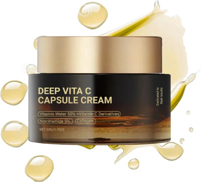 Medicube Deep Glow Cream – Vitamin C + Niacinamide for Clear & Radiant Skin(55 g)