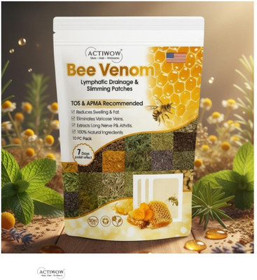 ACTIWOW Bee Venom Foot Patches Toxin-Free Body Starts at Your Feet SKT(100 g)