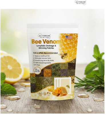 ACTIWOW Bee Venom Foot Patches Take Control of Your Health Naturally SKT(100 g)