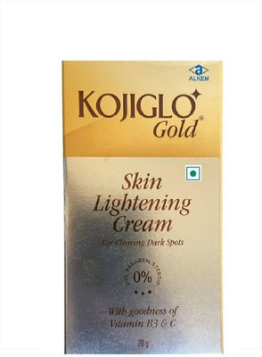 Kojiglo Skin Lightening gold cream With Vitamin B3 & C for fairness(20 g)