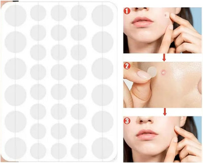 FLORERO 36 Pc Spot Clearing Acne pimple patch - Invisible Facial Stickers(20 g)