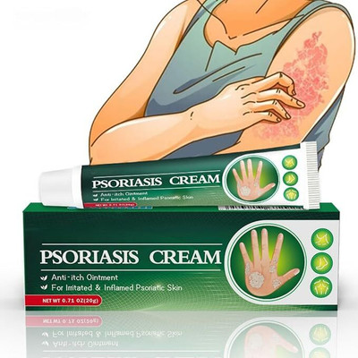 SYLVERA Psoriasis Cream 100g – Natural Herbal Relief for Eczema & Psoriasis, Face & Body(100 g)