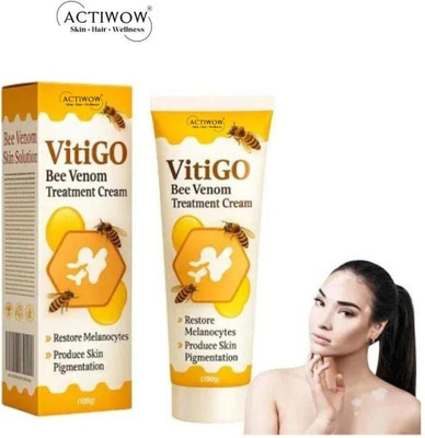 ACTIWOW Vitigo Bee Venom Cream for Sunburn Recovery cream(100 g)
