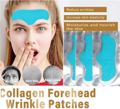 GULGLOW99 Korean Forehead Wrinkle Patches Skin Care Tools for Face and Anti-Aging(3 g)
