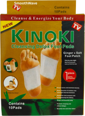 SmoothWave Kinoki Herbal Detox Foot Patches (10-patch)(100 g)