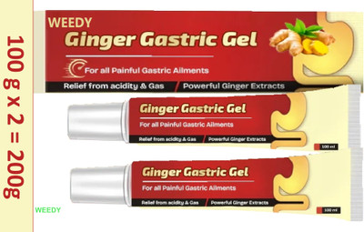 WEEDY Ginger Gel for Instant Relief from Acid Reflux(200 ml)