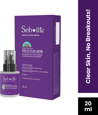 SEBOLLIC Salicylic Acid Serum | Fights Acne, Unclogs Pores & Controls Excess Oil(20 ml)