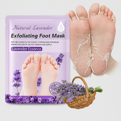 FlyTouch Foot Exfoliator Mask Removes Dead Skin Restores Smooth Soft Feet Fast(35 g)
