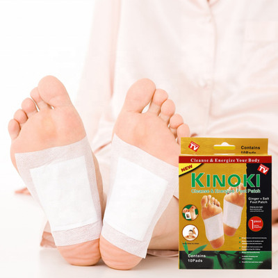 POWERFEEL Foot Patches Stress Relief Detox Patch Solution (1 BOX x 10 Patches)-A2(100 g)