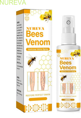nureva Bee Venom Spray for Varicose Veins – Pain & Swelling Relief(100 ml)