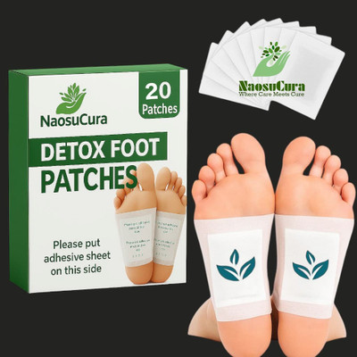 Naosucura Relax And Cleanse Naturally Using Detox Foot Patches While Sleeping Peacefully(120 g)