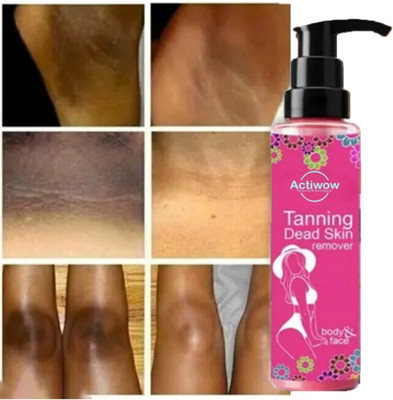 ACTIWOW Beauty Tanning Dead Skin Remover | Pack of 1 (100 ml)(100 g)