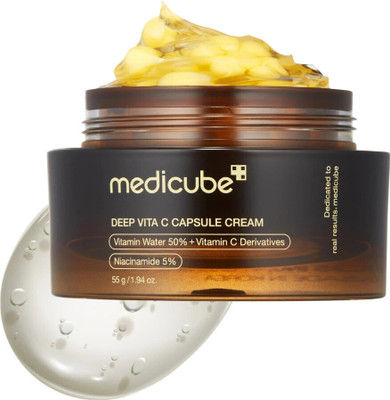 Medicube Deep Vitamin C Capsule Cream - Advanced Brightening & Skin Renewal(55 g)