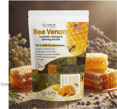 ACTIWOW Bee Venom Foot Patches Boost Your Immunity Through Detox SKT(100 g)