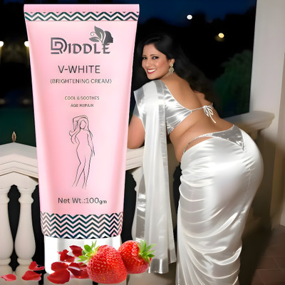 DRIDDLE V White Intimate Area Whitening Cream skin lightening cream private area Women(100 g)