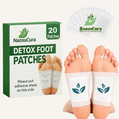 Naosucura Energy-Restoring Foot Detox Pads To Help Remove Toxins And Reduce Discomfort(120 g)