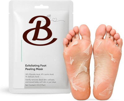 BIFRRUTANT Exfoliating Foot Peel Mask Repairs Cracked Heels Effectively(50 g)