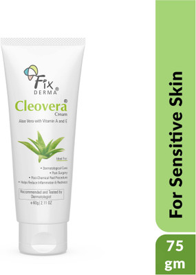 Fixderma Cleovera cream, Skin moisturizer with Aloe vera, soothing & hydrating cream(60 g)