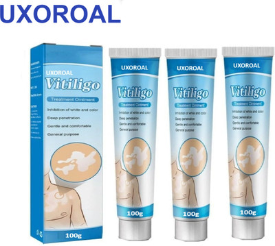 uxoroal Even Complexion Vitiligo Skin Cream Pack of 3(300 g)