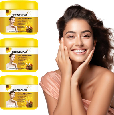 BKF Bee Venom Face Cream Set – Hydrating & Firming – 3x50g(50 g)
